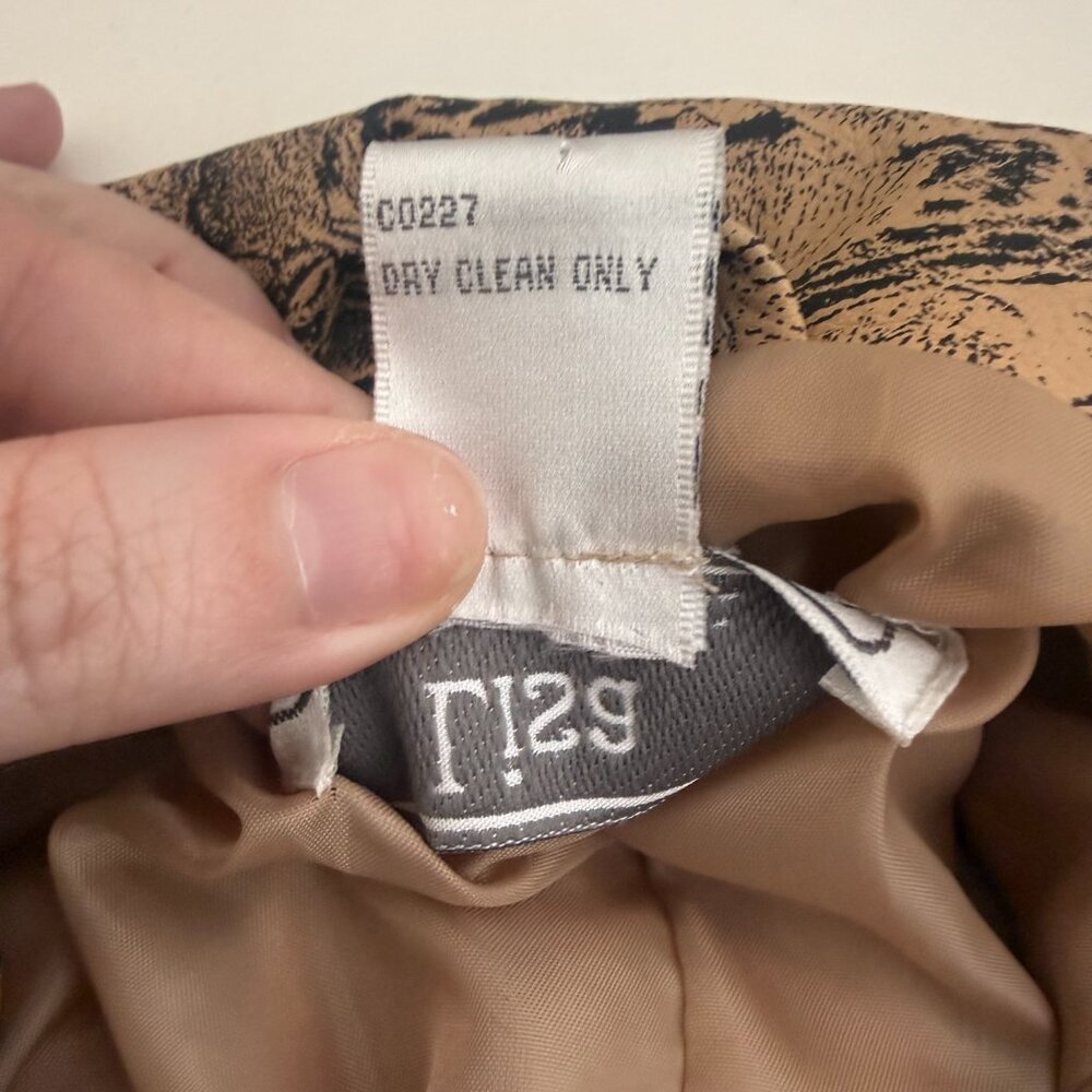 Vintage Lisa International Tiger Suede Jacket | Size M - Picture 3 of 13